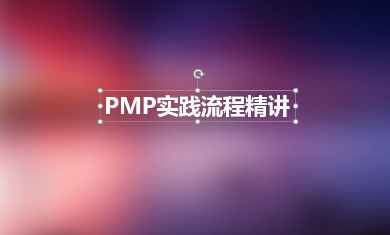PMP实践流程精讲