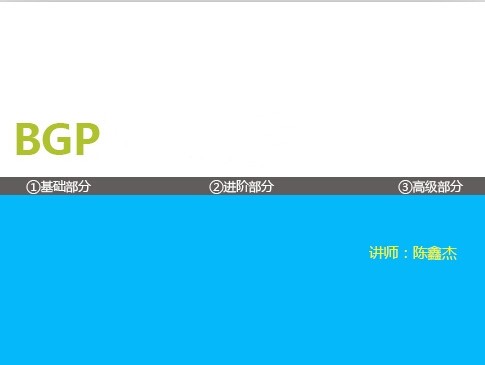 《BGP》系列视频课程【PingingLab CCIE魔鬼训练营】