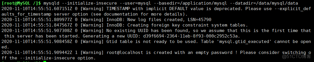 MySQl 5.7.26 学习笔记-1-安装_安装配置；修改密码；重置管理员密码