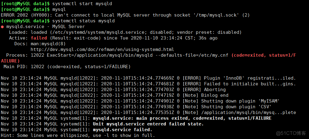 MySQl 5.7.26 学习笔记-1-安装_安装配置；修改密码；重置管理员密码_04