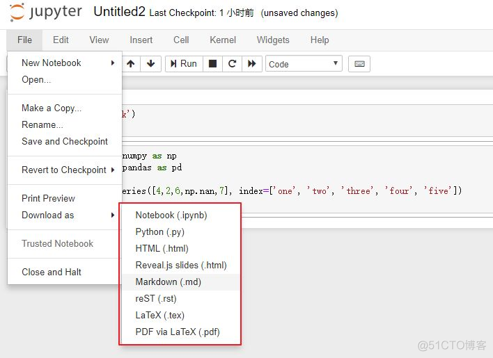 数据分析｜Jupyter NoteBook的使用指南（一）_java_15