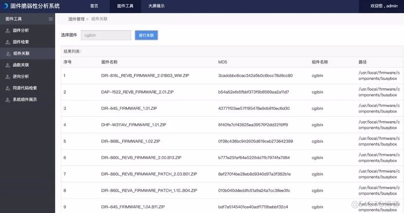 FirmTool：CNCERT自主固件安全检测工具_java_10