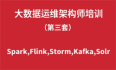 大数据运维架构师培训（3）：Spark,Flink, Storm,Kafka,Solr