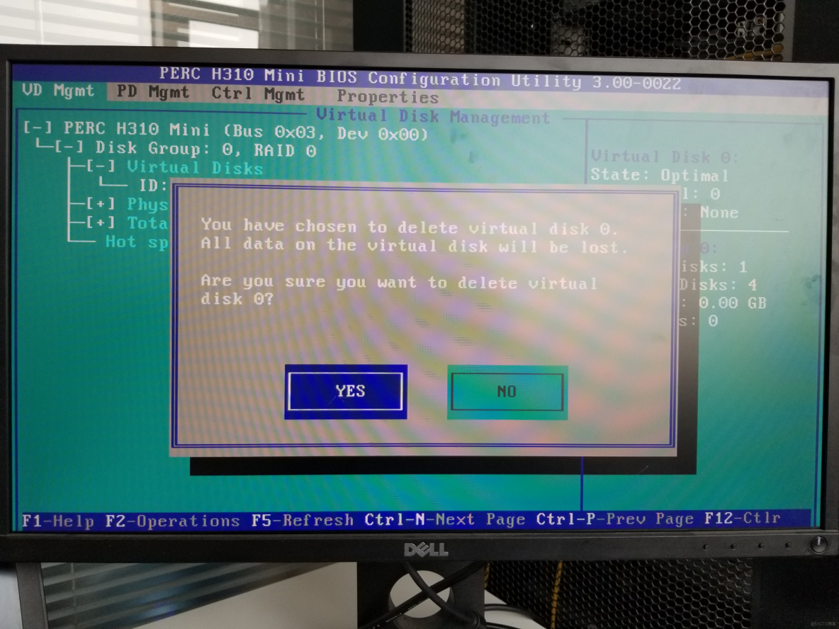戴尔服务器R720做Raid 0并安装VMware ESXi 6.7系统方法_raid 0_04