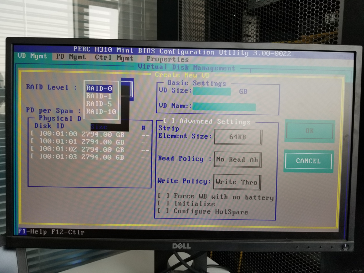 戴尔服务器R720做Raid 0并安装VMware ESXi 6.7系统方法_ESXi 6.7_09
