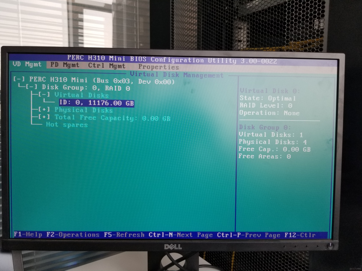 戴尔服务器R720做Raid 0并安装VMware ESXi 6.7系统方法_raid 0_13