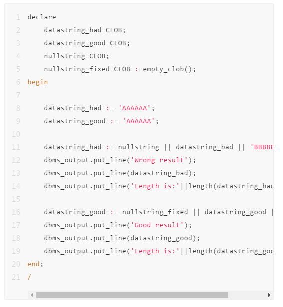 Oracle 19.6 的有趣BUG：可能引发 CLOB 存储数据的丢失_Jav_06