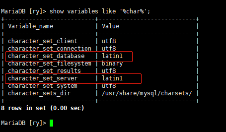 Mysql 中文乱码，授权远程连接,root密码配置 _mysql_05