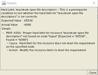 Hardlimit:maxinum open file descriptors 异常处理_oracle_02