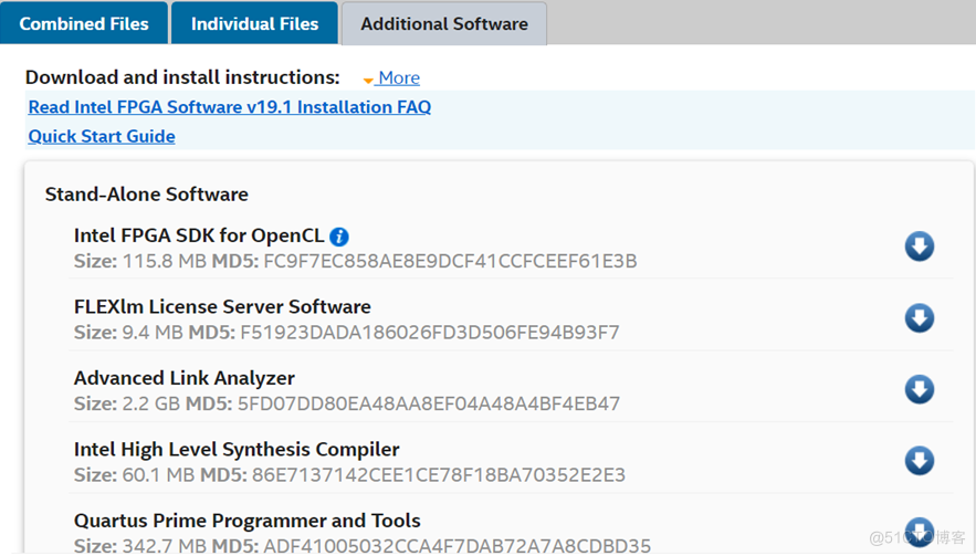 intel fpga 高速下载器usb blaster  ii 使用说明_数据_02