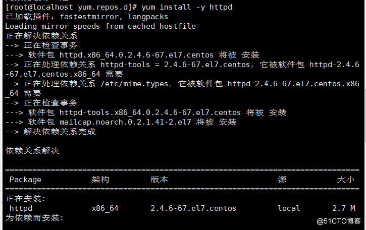 安装httpd包，为了方便查看tcp网路状态信息.PNG