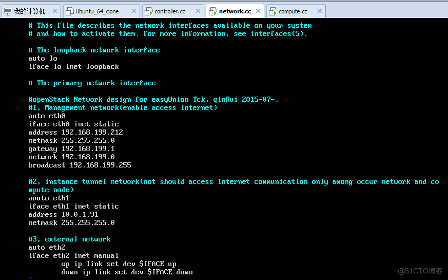 openStack kilo 手动Manual部署随笔记录_sql_131