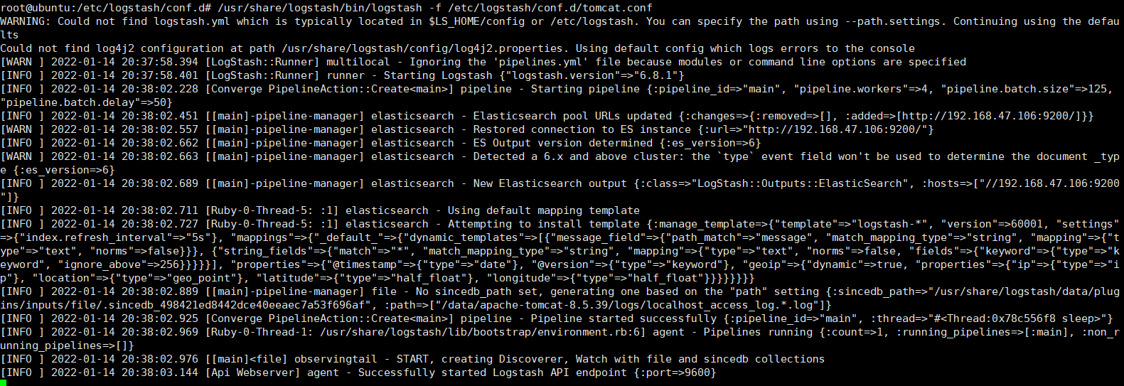 logstash 系统日志和tomcat日志收集_logstash 系统日志和tomcat_10