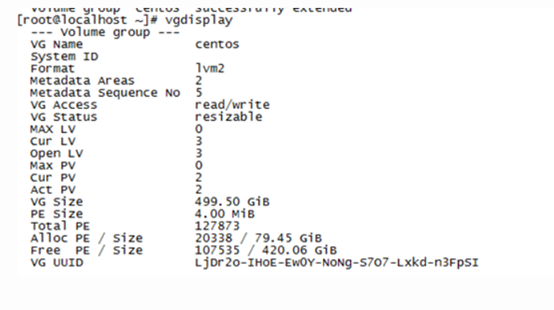 Linux系统未分配硬盘空间挂载解决办法_centos_07