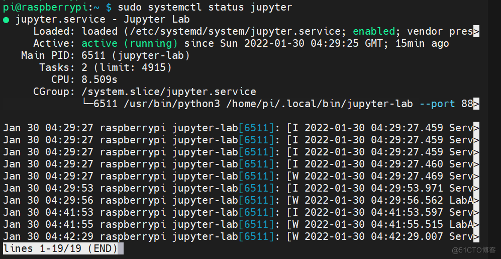 Raspberry pi 树莓派安装 Jupyter lab_python