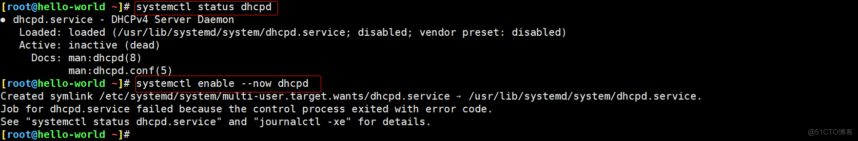 搭建DHCP服务，实现ip地址申请分发_服务器_03