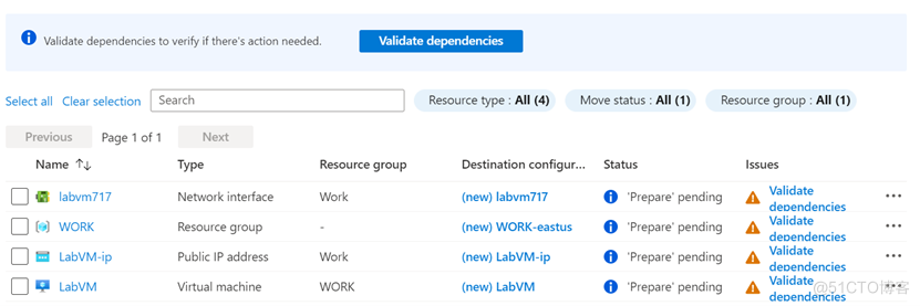 使用Azure Resource Mover跨region移动VM_虚拟网络_04