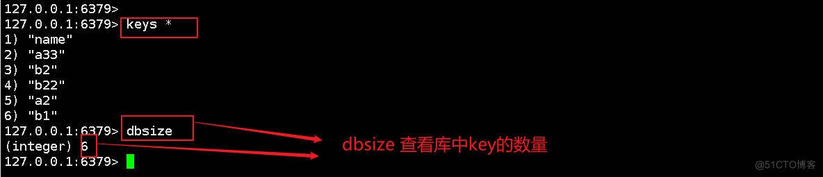dbsize 查看库中key的数量.jpg
