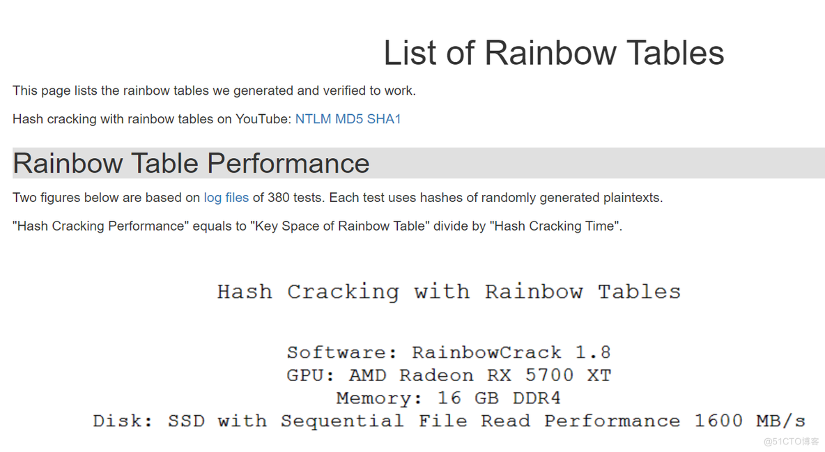 Rainbow Tables彩虹表的使用_数据库_02