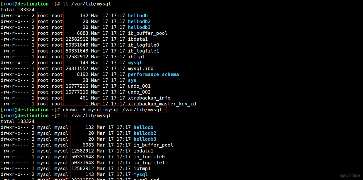 xtrabackup实现全量+增量+binlog恢复库_数据库_10