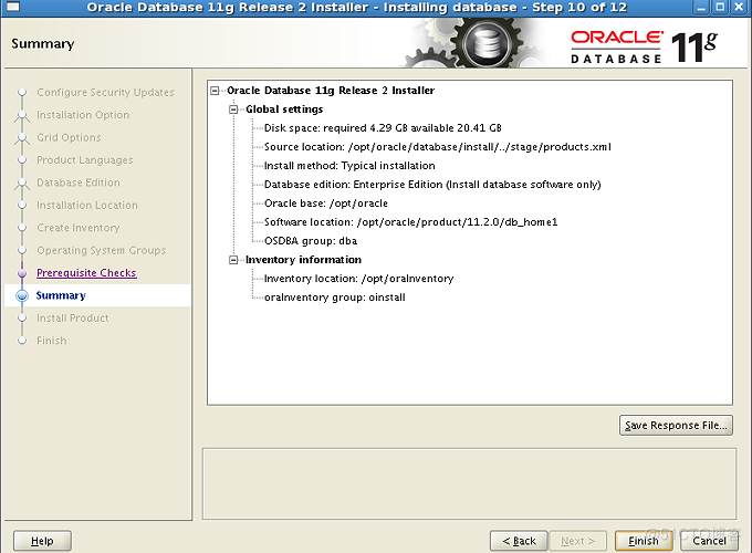 DBA_在Linux上安装Oracle Database11g数据库（案例）_DBA_12