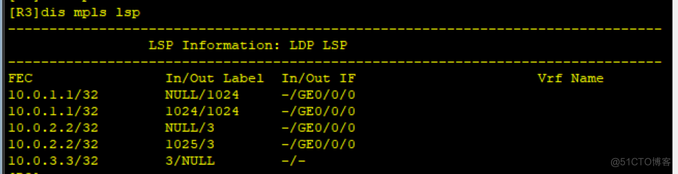 路由基础之MPLS和LDP的基本配置_MPLS_16