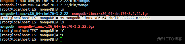 Linux下搭建MongoDB环境_mongodb_02