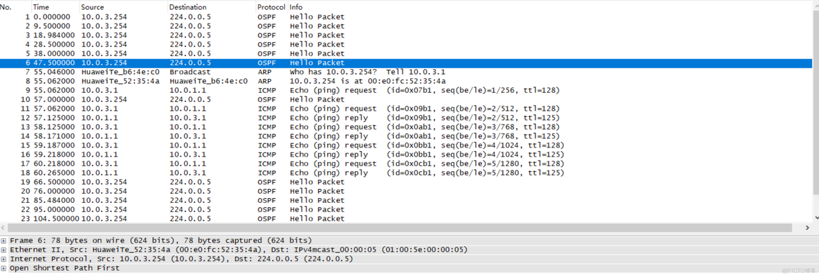 路由基础之配置OSPF的认证和被动接口的配置_OSPF_21