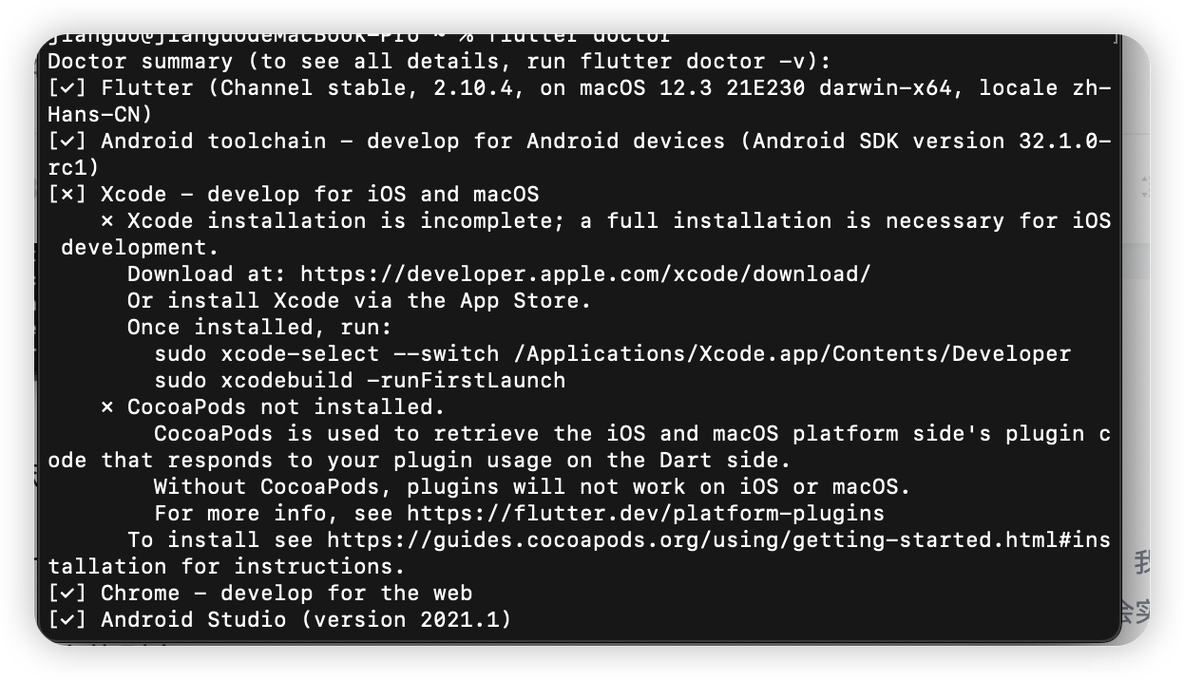 flutter doctor 不起作用_重启_02
