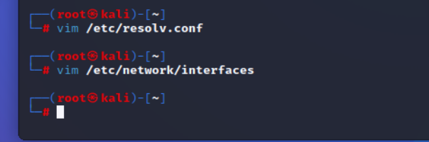 Kali Linux 修改为静态IP_配置文件_03