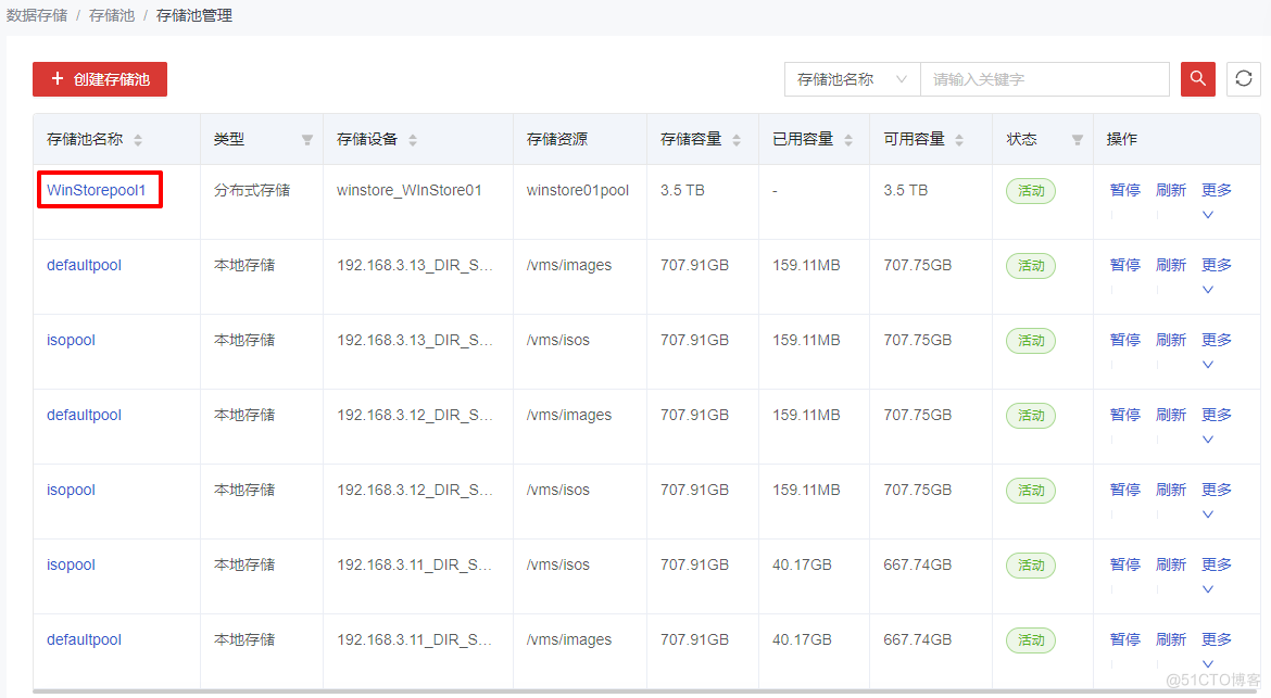 国产虚拟化云宏CNware WinStack安装体验-4 安装分布式存储WinStore_CNware_32