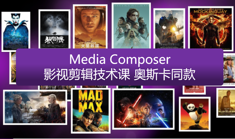 Media Composer 影视视频剪辑设计课程 爱维德亚 MC101 