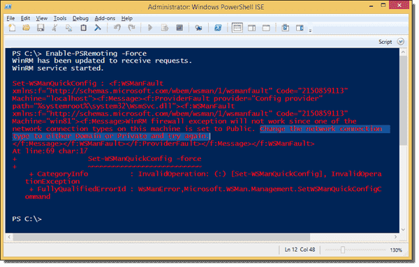 Powershell使用Invoke-Command捕获返回值_WSman