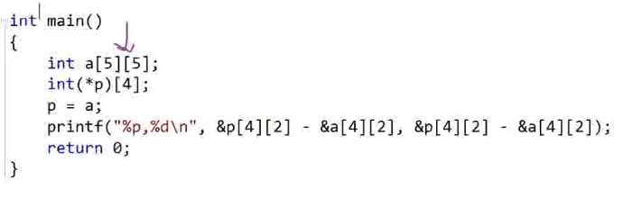 初学C语言笔记220929指针笔试题_数组_06