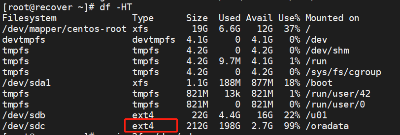 Linux操作系统系列：记一次非Lvm文件系统空间扩容_resize2fs_06