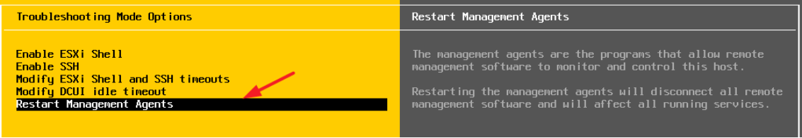 VMware ESXi 7.0 U3 主机未响应的应急解决方法_未响应_05