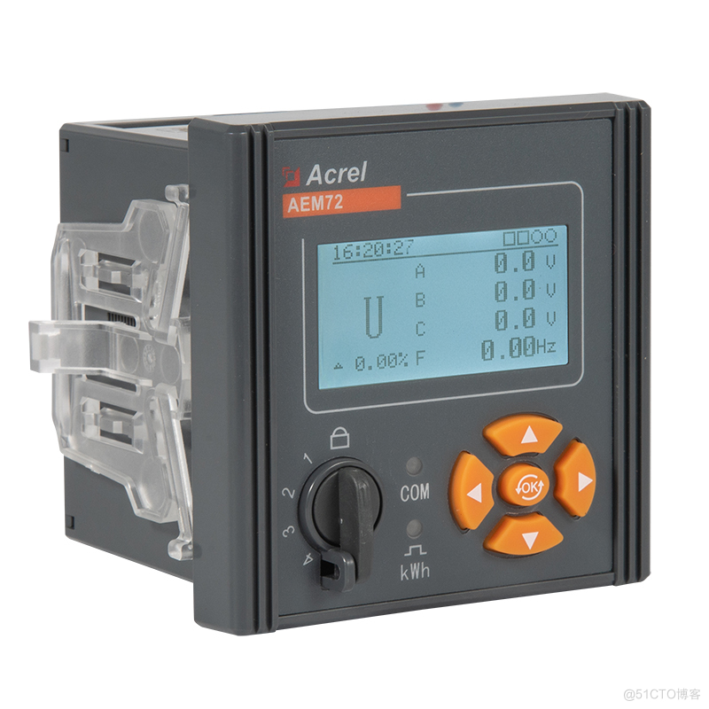 AEM72-E4/KC安科瑞0.5S三相嵌入式功率电能表_管理系统_05