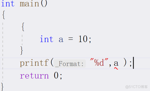 C语言之函数选择练习题_局部变量_06