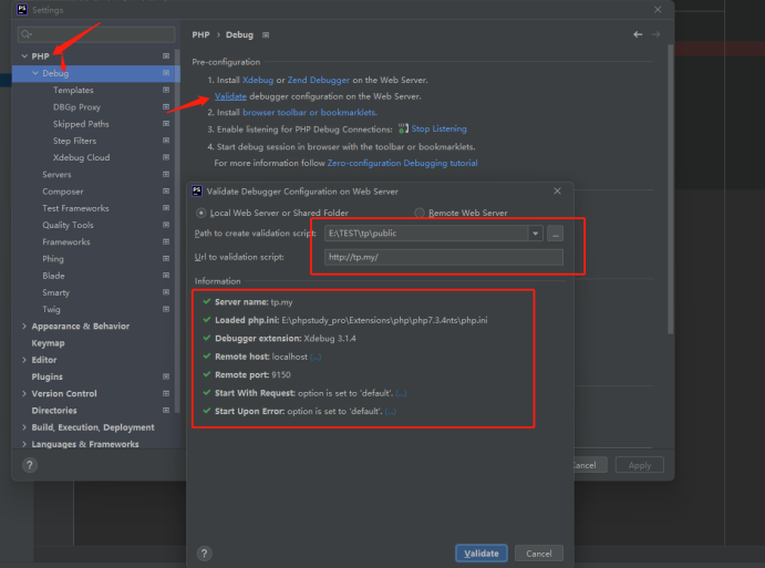 phpstorm 配置Xdebug调试_项目调试_12