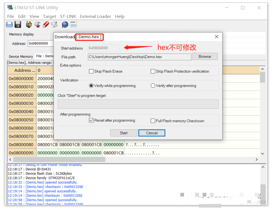 轻松理解bin、hex、axf和elf文件格式_数据类型_02