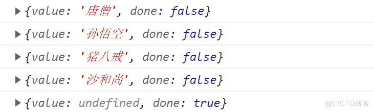 Javascript(笔记36) - ES6特性 - 迭代器_javascript_03