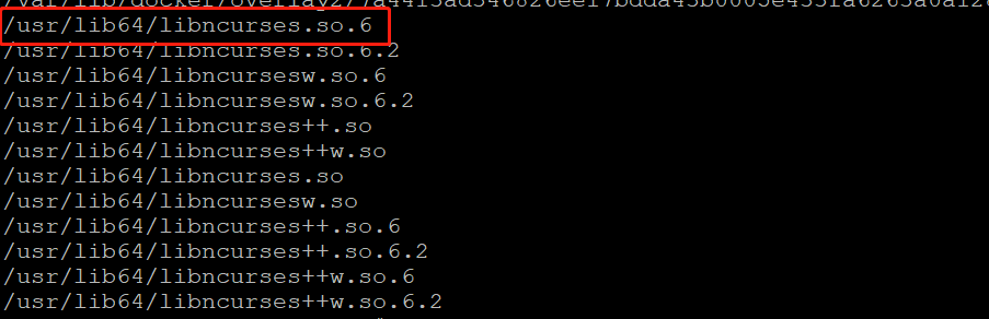 mysql的libtinfo.so.5，libncurses.so.5报错_MySQL_04