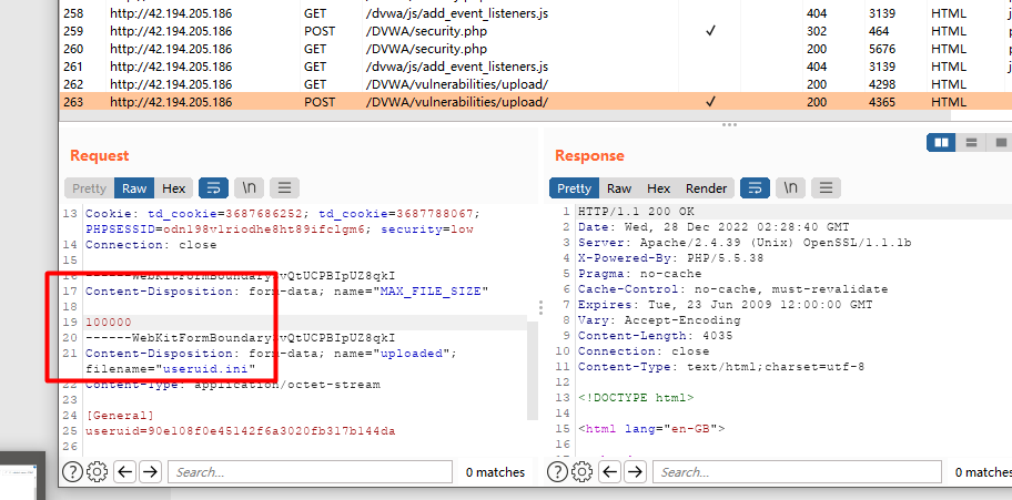 DVWA靶机-全级别测试-文件上传_抓包_07