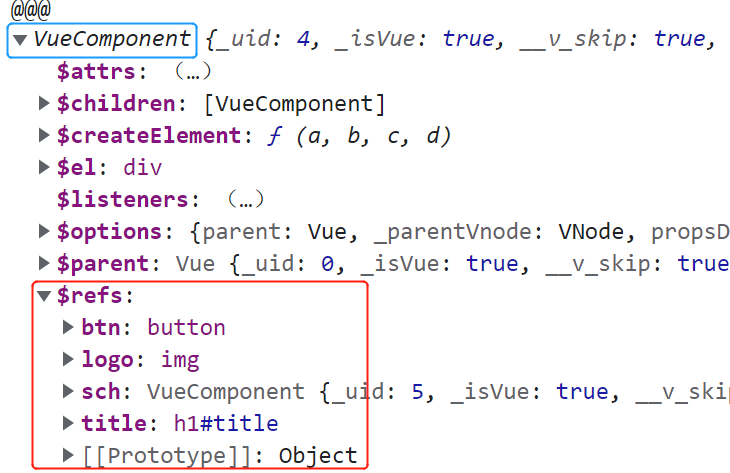 Vue2(笔记27) - 脚手架 - ref属性_Vue_02