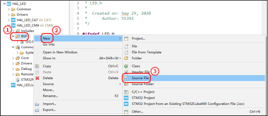 《STM32MP1 M4裸机CubeIDE开发指南》第四章 STM32CubeIDE的使用_嵌入式_107