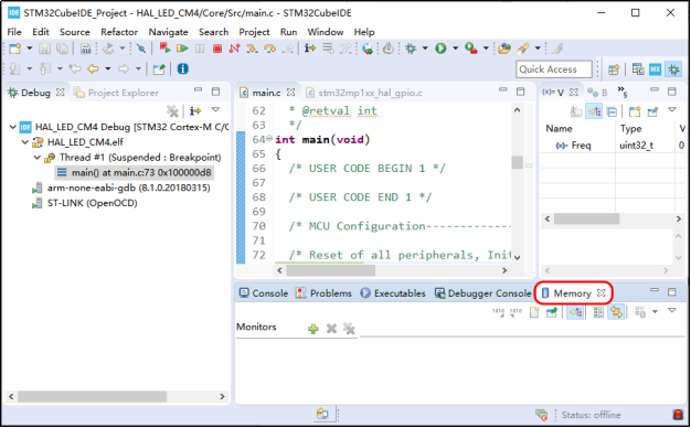 《STM32MP1 M4裸机CubeIDE开发指南》第四章 STM32CubeIDE的使用_嵌入式_159