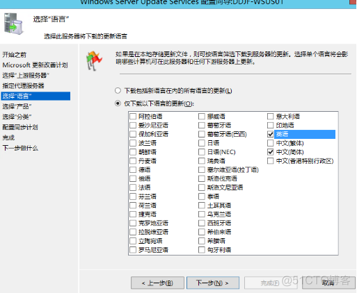 WSUS补丁更新服务器的部署及配置_microsoft_09