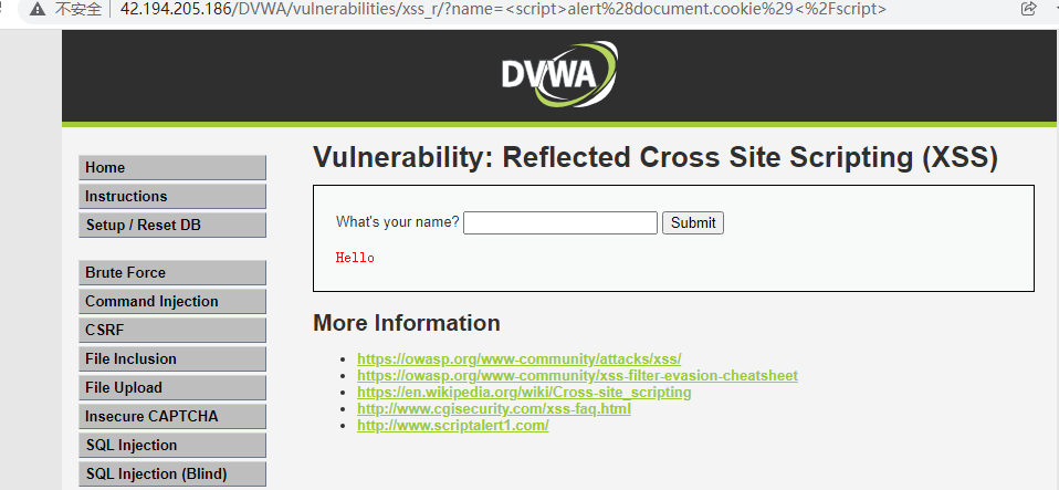 DVWA靶机-全级别测试-XSS（Reflected）_html_06