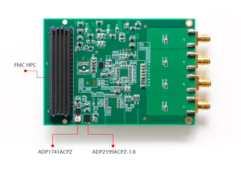 AD9144-FMC-EBZ ADI数据转接板四通道数模转换器评估板子模块_FPGA XINLINX K7325T_04