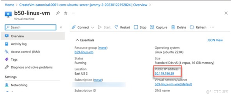 Microsoft Azure 解决方案：如何创建Linux VM以及安全管理建议？_Server_07